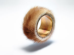 Meret Oppenheim :: Fur Bracelet